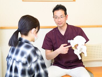 おはな整骨院 茅ヶ崎/施術後にお体の説明