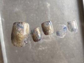 天然石リゾート鉱物ネイル