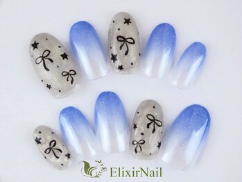 エリクサーネイル 新宿3丁目(Elixir Nail)/定額b カジュアル/クーポン使用