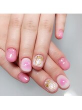 ミキュア(MICURE)/ふんわりチークネイル