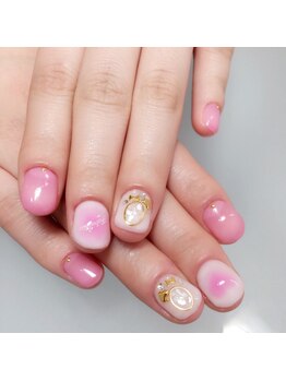 ミキュア(MICURE)/ふんわりチークネイル