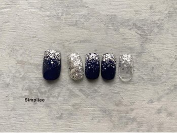 シンプリー 西荻窪店(Simpliee)/定額ネイル￥7900