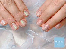 エオル(eol.)/自爪育成しながらオーロラネイル