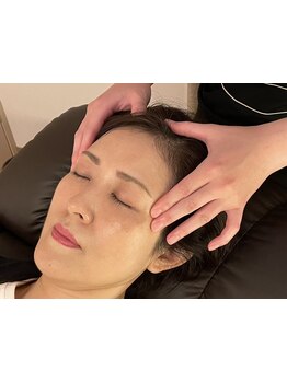 ヘッドスパで癒されたい