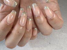 クレビア(CREVIA)/ガラスフレンチネイル