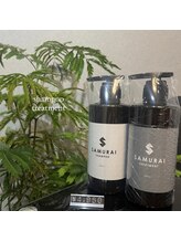 サムライビューティー 新宿三丁目店(SamuraiBeauty)/オリジナルシャンプー♪