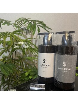 サムライビューティー 新宿三丁目店(SamuraiBeauty)/オリジナルシャンプー♪