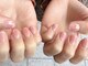 ナッツネイルサロン(nuts nailsalon)の写真/【動画鑑賞/ヘッドフォン貸出OK】オフィスで映えるシンプル&上品なデザインも当店にお任せ♪初回オフ無料！
