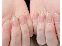 フォフォネイル 自由が丘(Fofo nail)/【スキニーミラーフレンチ】