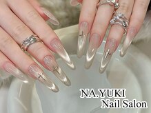 ナユキ 吉祥寺店(NA.YUKI)/マグネット十字架クロムネイル