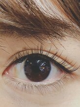 アイラッシュ ノート1103(eyelash note.1103)/ブラウンフラットラッシュ100本