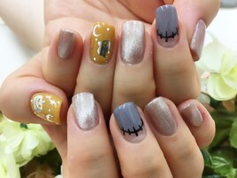 ハロウィンネイル！