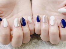 プライズアイリス アイラッシュ 池袋東口店(prize Iris eyelash)/夏ニュアンスネイル【池袋】