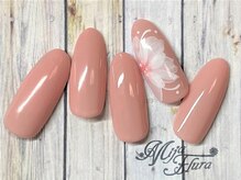 ミハフルーラ 与野(Home Nail Salon Mija Flura)/シンプル　Y216S