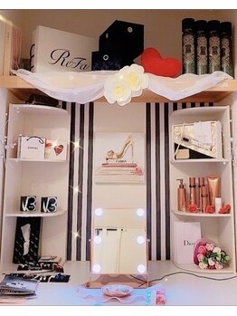 チェリーブロッサムズ エックスオーエックスオー(cherry blossoms xoxo)/メイクルーム