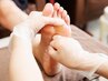 足湯（20分）［足つぼ（裏）ふくらはぎ30分]合計50分
