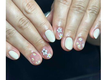 ヘブン ネイル 鶯谷(HEAVEN Nail)/爽やかな夏ネイルデザイン