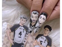 アリーズ(Allies)/痛ネイル 推しネイル 手書き