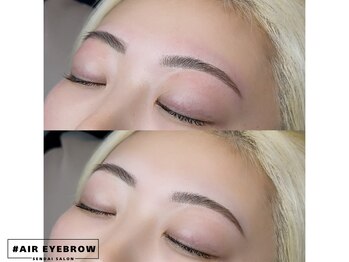 ハッシュタグ エアーアイブロウ 仙台(#AIR EYEBROW)/アーチ
