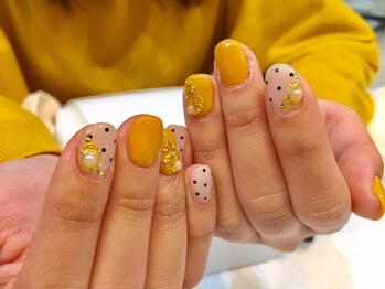 ラテネイル(Latte Nail)/今期はドット柄推し