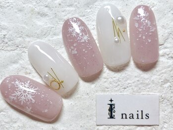 アイネイルズ 新宿店(I nails)/雪の結晶