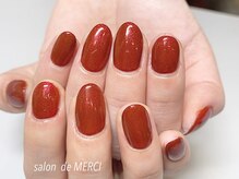 サロン ド メルシー(Salon de MERCI)/冬くすみ赤カラー☆