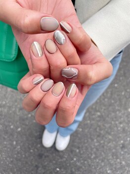 エム(em)/個性的マットネイル