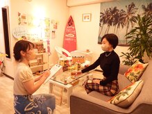 ハワイアンフォレストスパ 上大岡店/カウンセリングで体調をチェック
