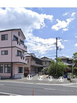 ウレシイリラクゼーション(URESHII Relaxaition)/駐車場