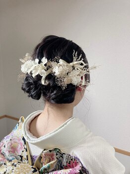 ユウワ(yuwa)/成人式ヘアセット着付け