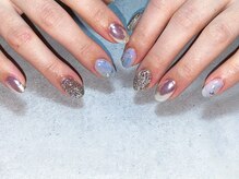 えむねいる(m.nail)/フラッシュ／ミラー／ニュアンス