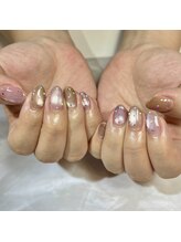 リファインネイル(refinenail)/ハートホロ定額デザイン