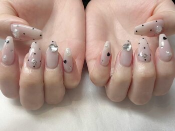 ドット×ハート