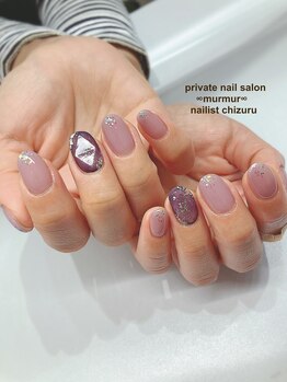 プライベート ネイルサロン マーマ(murmur)/宝石ネイル