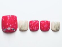アンドシュシュネイル(&CHOU CHOU nail)/フット定額 