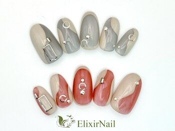 エリクサーネイル 神田(Elixir Nail)/カジュアル/クーポン使用