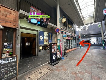 ラビット 北九州小倉店(LOVit)/道案内＊セブンから左折←