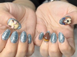 ちいかわネイル お菓子ネイル