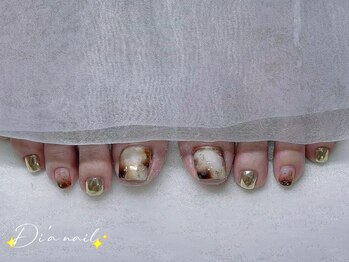 ディアネイルサロン 池袋(Di’a)/フット/ニュアンス/フィルイン