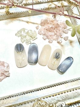 ネイル アンド アイラッシュ虹/トレンドコース