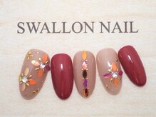 スワロンネイル(SWALLON NAIL)/7.8月定額ネイル★