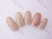 ラルナ ネイルアンドアイラッシュサロン(LA LUNA nail & eyelash salon)/12月11月◇定額ナチュラル◇