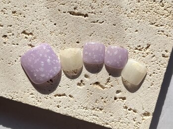 ラフバイディアブルー(Laugh by diarblue)/春 フットデザイン*