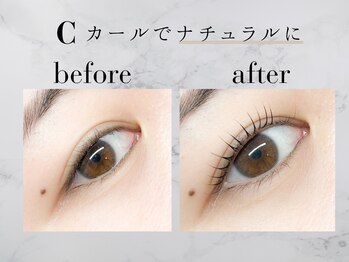 ルーム(room)/負担が少ないまつ毛パーマです♪