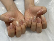 ネイルモア 藤が丘店(nail mor.)/ジュワッと縦グラ