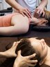 脳疲労、眼精疲労に【睡眠改善整体】上半身筋膜リリース+ヘッド+目ツボ70分