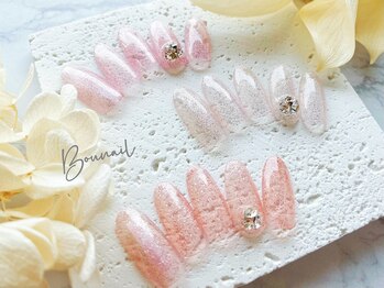 フラッシュネイル　Vカット