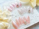 フラッシュネイル　Vカット