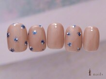 アイネイルズ 吉祥寺店(I nails)/トレンドラメちぐはぐ