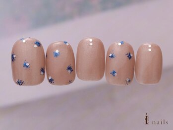 アイネイルズ 吉祥寺店(I nails)/トレンドラメちぐはぐ